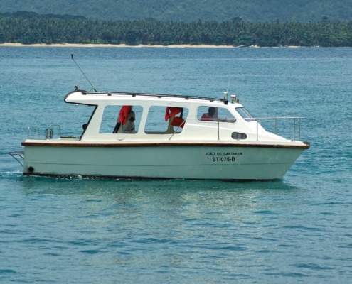 Une excursion en bateau à la découverte des plus belles plages du nord-est de l’île de Principe