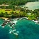 Excursion dans le sud de l'île de Principe: village de pêcheurs de Praia Abade, miradors,l’est du parc naturel, îlot de Boné de Jóquei, São Joaquim