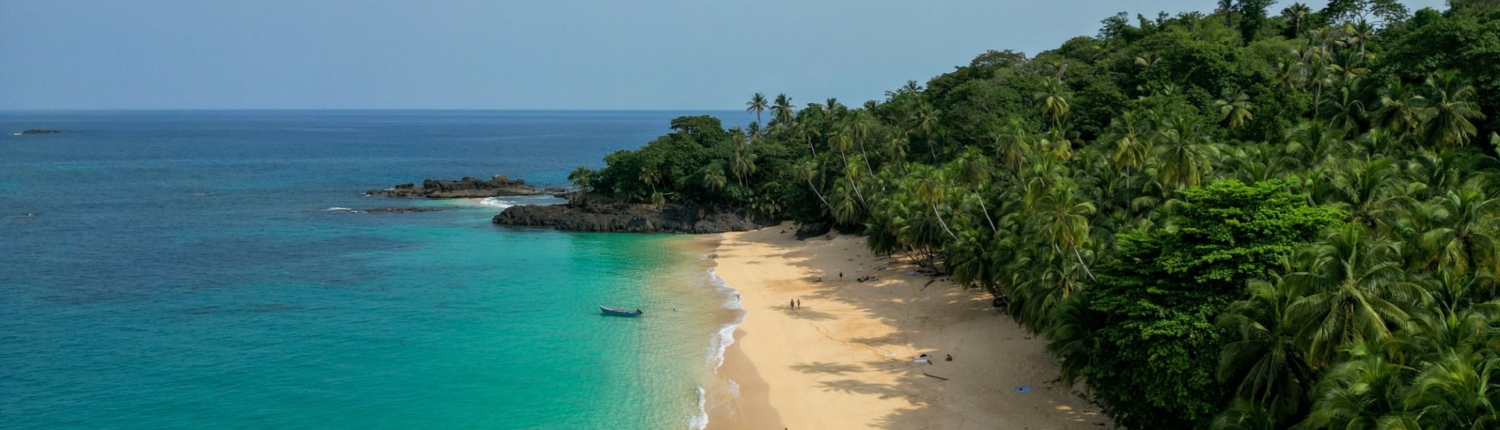 Plage à Principe - São Tomé et Principe
